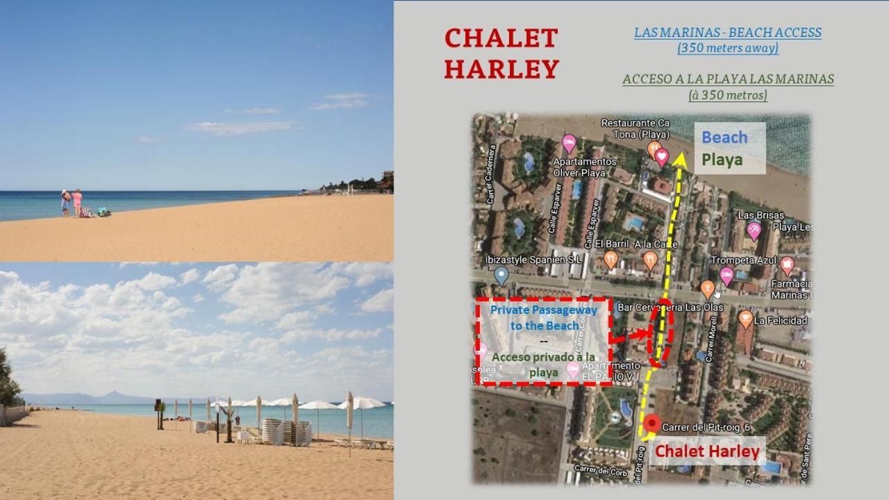 Chalet Harley Dénia Exterior foto